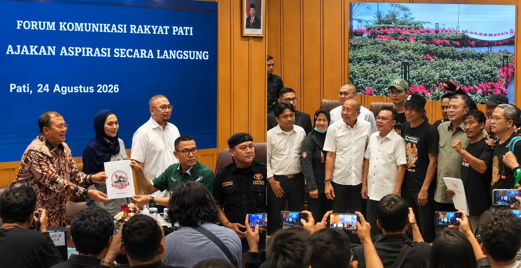 Suarakan Pengesahan RUU Perampasan Aset, Kelompok Masyarakat Pati Malah Kena Adu Domba